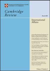 Cover: Cambridge Review of International Affairs