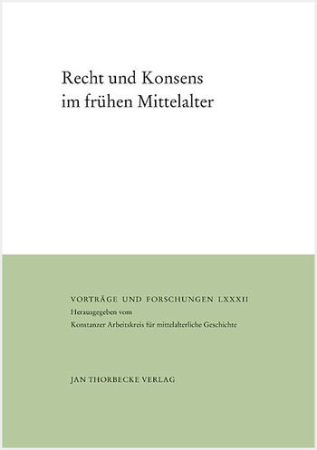Cover: Vorträge und Forschungen, Band 82