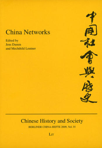 Cover: Berliner China-Hefte/Chinese History and Society, No. 35