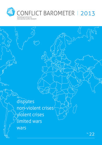 Cover: Conflict Barometer 2013