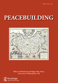 Cover: Peacebuilding, 2 (2)