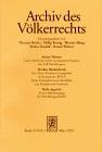 Cover: Archiv des Völkerrechts, No. 50
