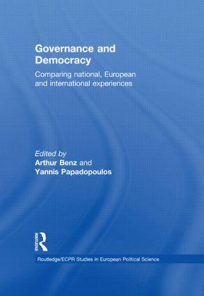 Cover: Governance and Democracy. Comparing National, European and International Experiences