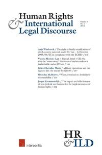 Cover: Human Rights & International Legal Discourse