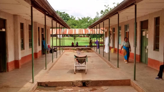 Wing of the district hospital in Masasi, Tanzania
