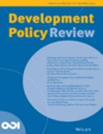 Cover: Development Policy Review, 32 (6)