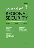 Cover: Journal of Regional Security