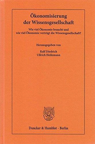 Cover: Ökonomisierung der Wissensgesellschaft