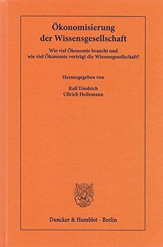 Cover: Ökonomisierung der Wissensgesellschaft