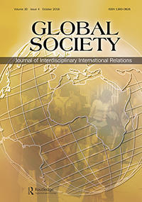 Cover: Global Society, 28 (2)
