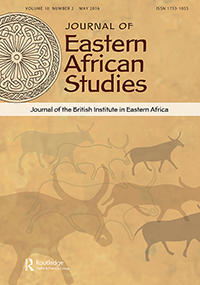 Cover: Journal of Eastern African Studies, 3 (1)