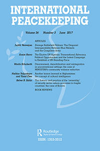 Cover: International Peacekeeping