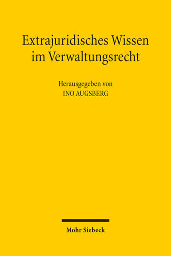 Cover Extrajuridisches Wissen im Verwaltungsrecht