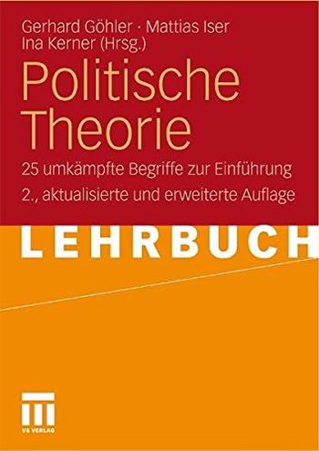 Cover: Politische Theorie. 25 umkämpfte Begriffe