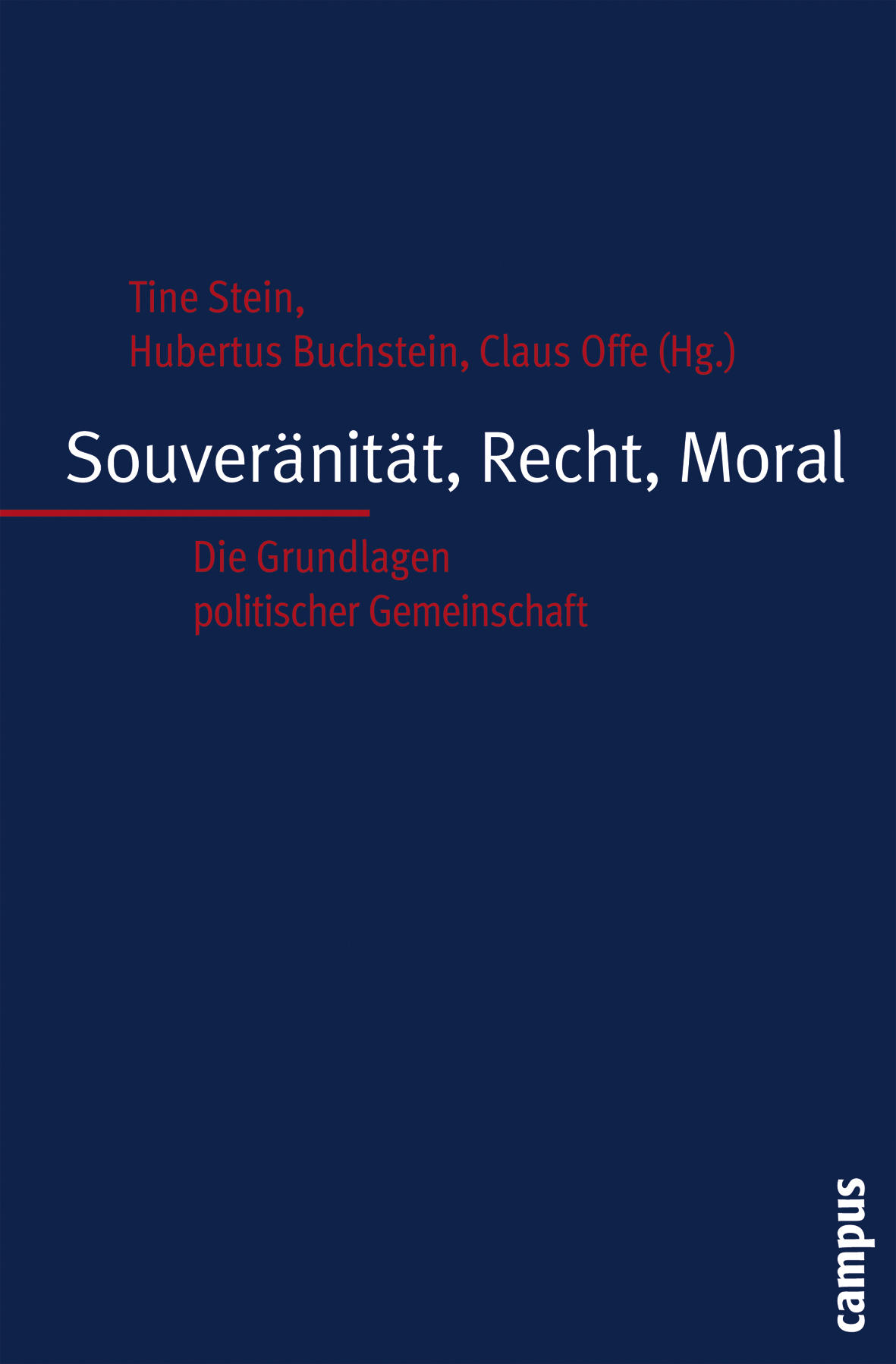 Cover: Souveränität, Recht, Moral