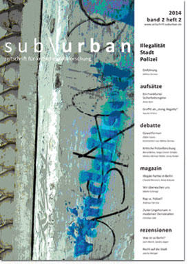 Cover: sub\urban. zeitschrift für kritische stadtforschung
