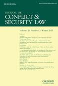 Cover: Journal of Conflict and Security Law, 20 (3)