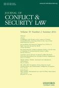 Cover: Journal of Conflict and Security Law