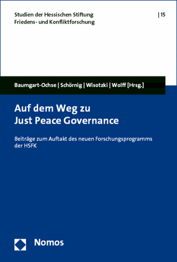 Cover: Auf dem Weg zu Just Peace Governance