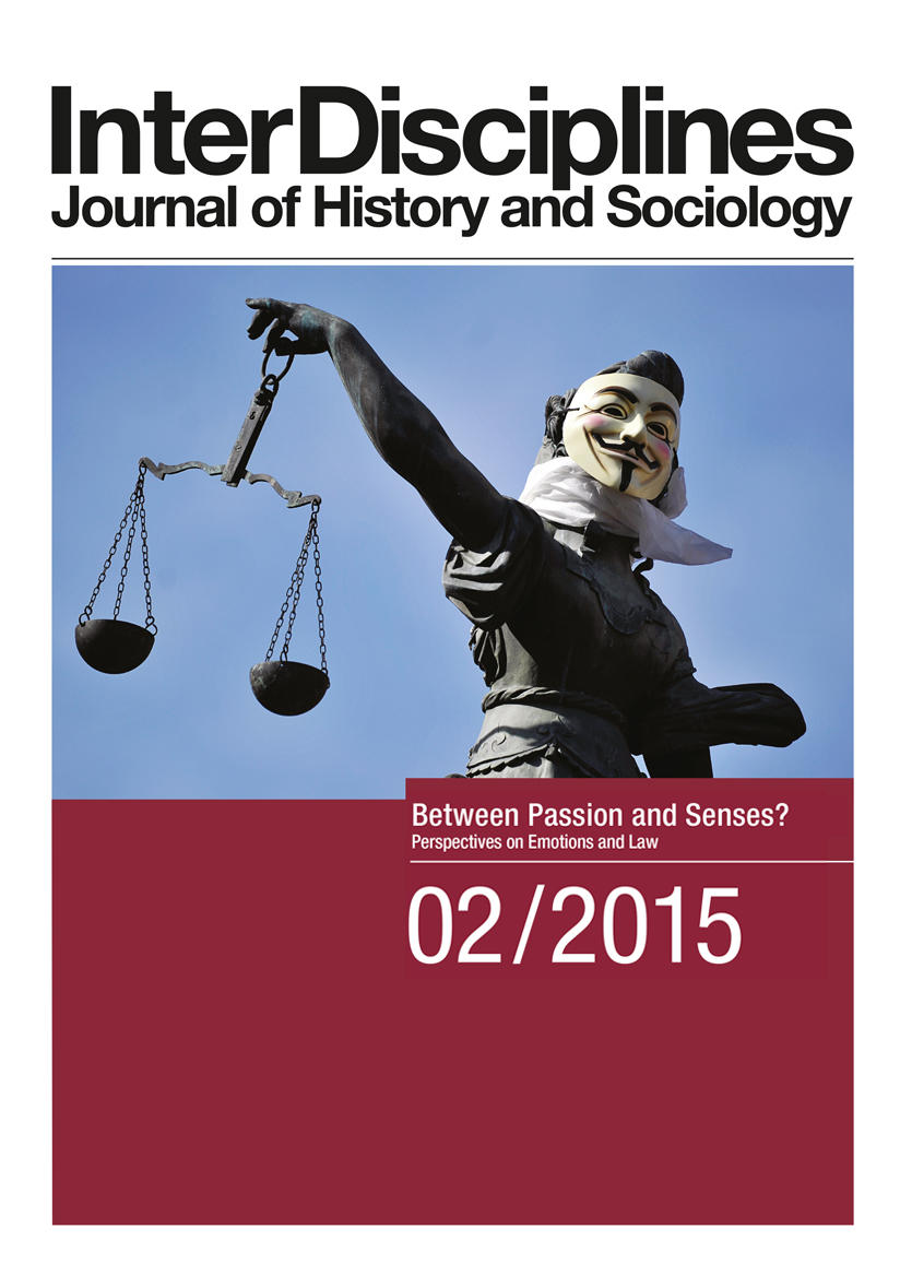 Cover: InterDisciplines. Journal of History and Sociology 6 (2)
