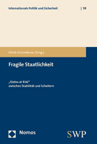 Cover: Fragile Staatlichkeit 'States at Risk' zwischen Stabilität und Scheitern