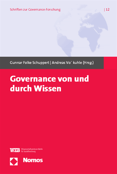 Schuppert_Governance von und durch Wissen