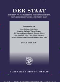 Cover: Der Staat