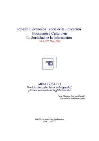 Cover: Teoría de la Educación. Educación y Cultura en la Sociedad de la Información