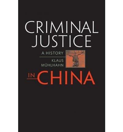 Cover: Criminal Justice in China