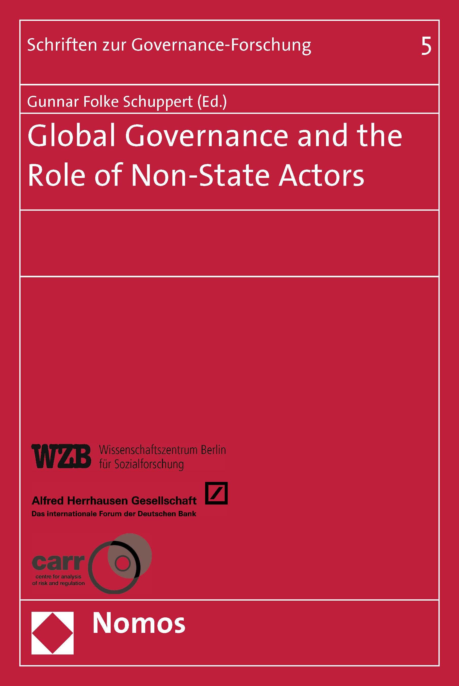 Global Governance and the Role of Non-State Actors