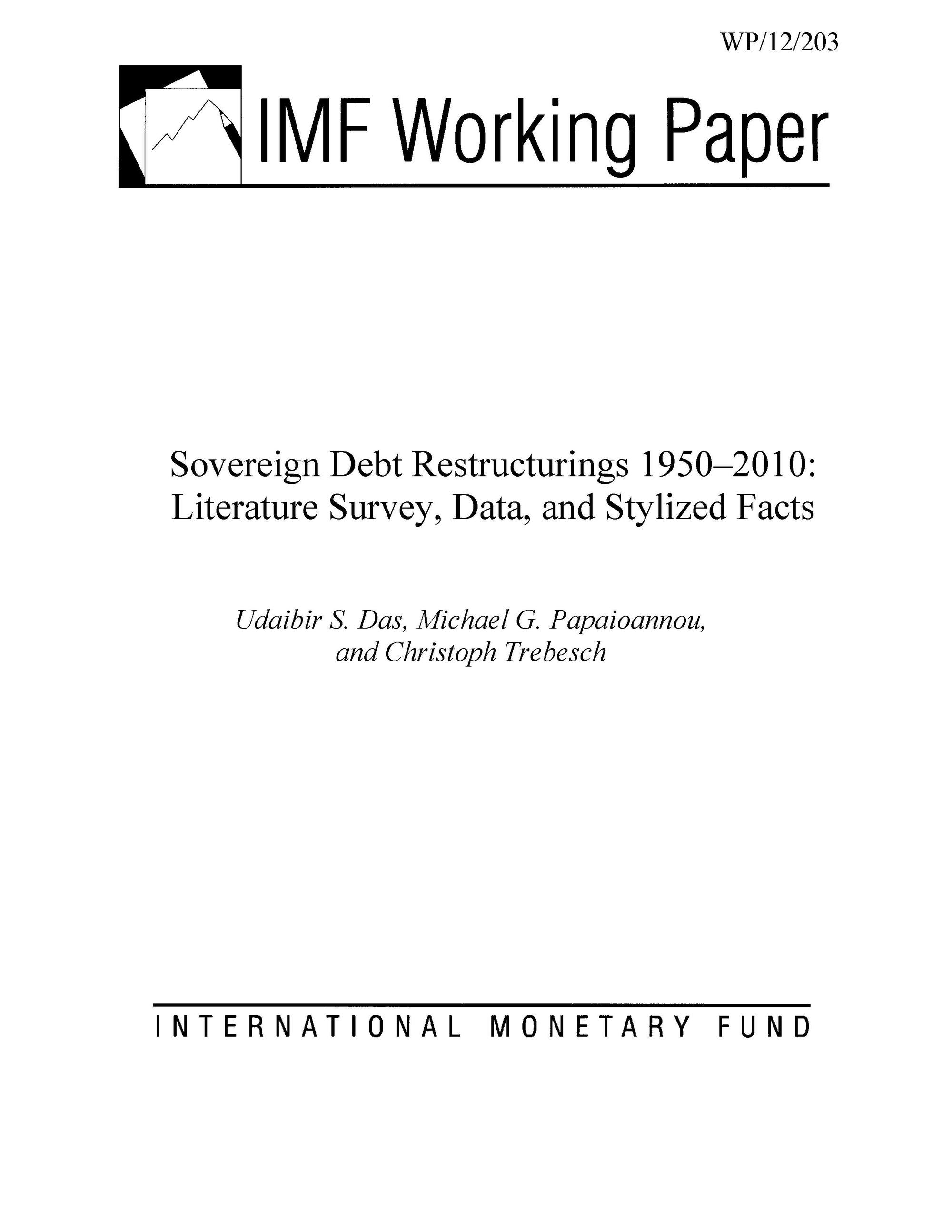 Cover: IMF Working Paper, No. 203